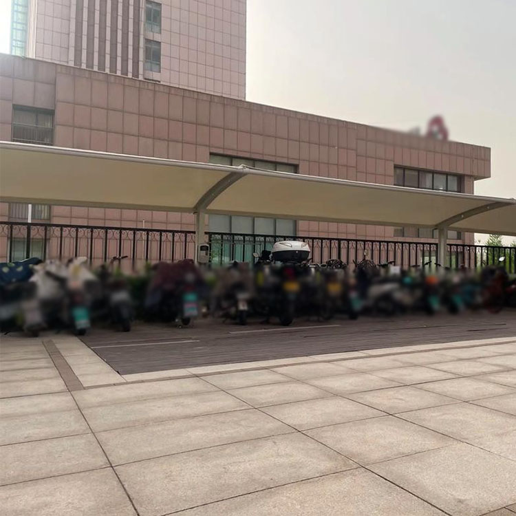 南乐县膜结构电动车棚